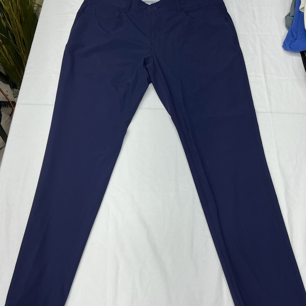 Peter Millar Navy Slim Chinos